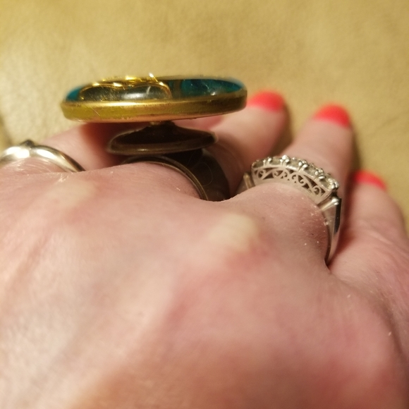 LV SPINNER VIDEO MzMax Resin Designs Luxury Series Ring - Picture 6 of 8